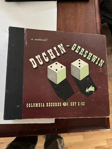 Duchin – Gershwin Columbia Set C-52 Set of 4 Shellac Records - Imagen 1 de 13