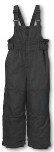 Cat & Jack Kids Black Bib Snow Ski Winter Pants Overalls - Picture 1 of 1