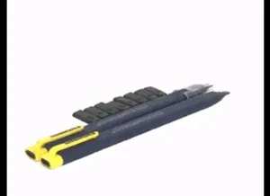 Swanson Always Sharp 0,8 Zoll   L Zimmermannsbleistift grau 10 Stück - Bild 1 von 2