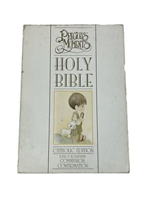Precious Moments Holy Bible - NRSV Catholic Edition - 1993 In Original Box - Bild 1 von 11