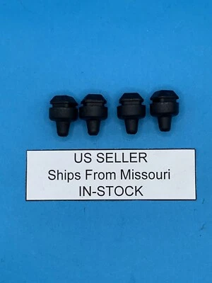 (Pack of 4) License Plate Rubber Bumpers for Ford Lincoln Mercury Edge Escape ++ - Image 1 of 4