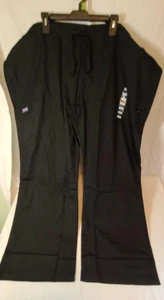 Cherokee women scubs pants Low Rise Drawstring Cargo Pants 3XL black  NWT - Picture 1 of 6