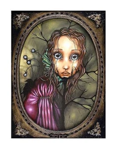 Freak of Nature by Angelina Wrona Sad Fantasy Girl Art Print 11x14 Inches - Picture 1 of 1
