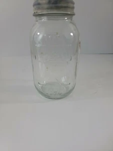 Ball Bicentennial 1776 1976 Quart Mason Jar Independence Hall Philadelphia - Foto 1 di 7