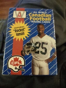 1991 All World Football Canadien Canadian CFL Factory Sealed 110 Card Set Ismail - Picture 1 of 8
