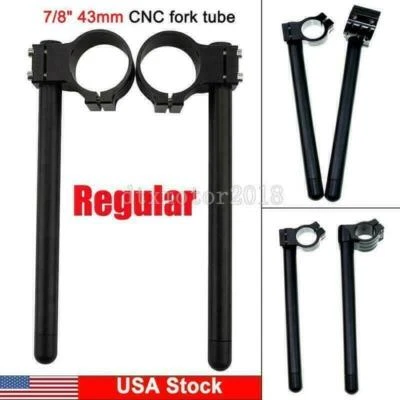 43MM Clip-On Handlebars For Honda CBR600 F4 1999-2000 F4I 2001-2007 - Imagem 1 de 4