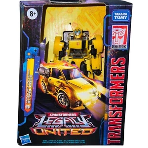 Transformers Legacy United Deluxe Animated Bumblebee 5.5" Figure New - Picture 1 of 4