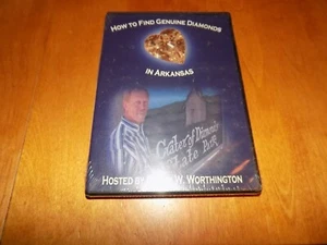 HOW TO FIND GENUINE DIAMONDS IN ARKANSAS Crater of Diamond State Park DVD NEW - Picture 1 of 2
