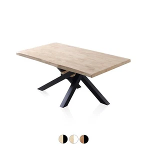 Mesa de comedor salón, 180x100 mesa madera cocina, mueble salon, Xena Fit - Imagen 1 de 19