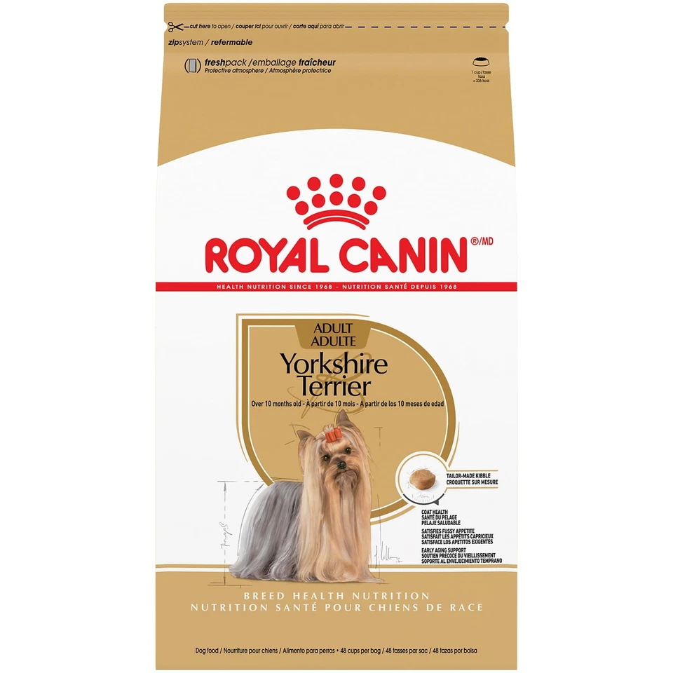 Royal Canin Yorkshire Terrier Adult Dog Food 2.5 Pound Dry Nutritional Formula - Image 1 of 4