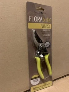 FloraBrite Yellow Pocket Pruner By Burgon & Ball New And Sealed Fluorescent - Picture 1 of 6