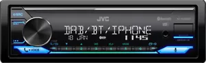 Autoradio 1 DIN DAB Mp3 Usb Bluetooth Media Receiver - KD-X482DBT Jvc - Foto 1 di 5