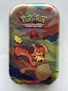 Pokemon Dachsbun Tin, Character Card And Sticker. No Packs - Picture 1 of 3