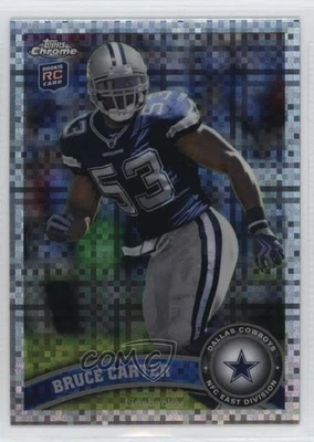 2011 Topps Chrome X-Fractor Bruce Carter #175 Rookie RC - Image 1 of 2