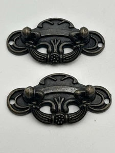 Europäische Hardware Vintage Schublade 64 Stck. Tür Schrank Drop Pull Griffe mit Schrauben - Bild 1 von 10