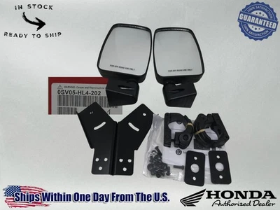 Espejos retrovisores laterales originales Honda Pioneer 1000 2016-25 3P 5P 6P - 0SV05-HL4-202 Foto 1 de 4