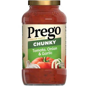 Grobe Tomate mit Knoblauch und Zwiebel Nudelsauce, 24 Unzen Glas - Bild 1 von 11