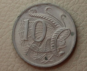 * 1979 LYREBIRD 10 CENT COIN CIRCULATED COIN #AAA71 - Picture 1 of 6