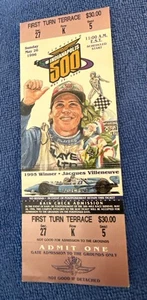 1996 Indianapolis 500 Indy 500 Motor Speedway Race Ticket Stub komplett - Bild 1 von 2