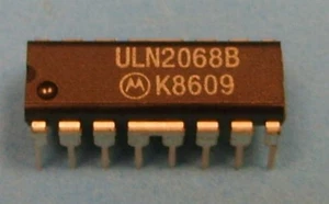 ULN2068 NPN Quad 50V 1500 mA Darlington Array - Motorola - NTE2087 - Picture 1 of 1