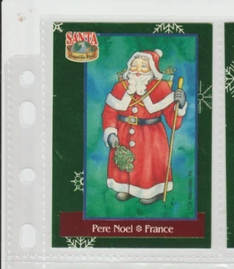 Tarjetas TCM 1994 SANTA ALREDEDOR DEL MUNDO PERE NOEL FRANCIA - Imagen 1 de 2
