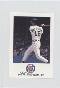 1989 Marathon Oil Detroit Tigers Pat Sheridan #15