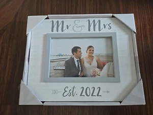 Malden Mr. & Mrs. Picture Frame - 2022, 4x 6 Photo - Picture 1 of 2