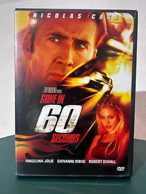 Gone in 60 Seconds DVD - Action Thriller Starring Nicolas Cage Angelina Jolie Foto 1 de 2