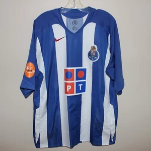 Camiseta de fútbol vintage PORTO 2005-06 local Nike XXL Banco Espirito Santo - Imagen 1 de 13