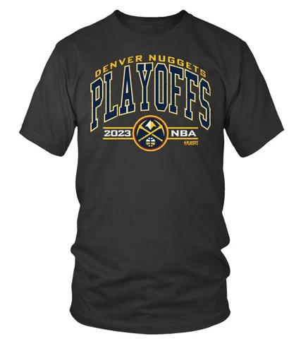 DENVER NUGGETS 2022-23 NBA PLAYOFF UNISEX T-SHIRT GIFT FAN S-3XL Cover
