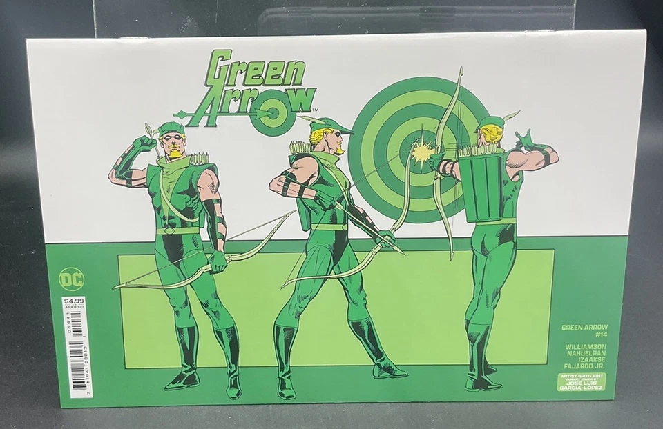 GREEN ARROW #14 García-López Card Stock Variant 2024 DC Comics UNREAD - Изображение 1 из 1