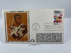 1984 Roberto Clemente First Day of Issue Stamp - Picture 1 of 2
