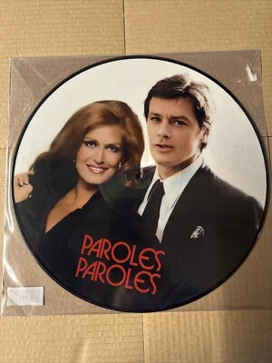 Dalida - Alain Delon : Paroles Paroles NEW SEALED PICTURE VINYL - Image 1 of 2