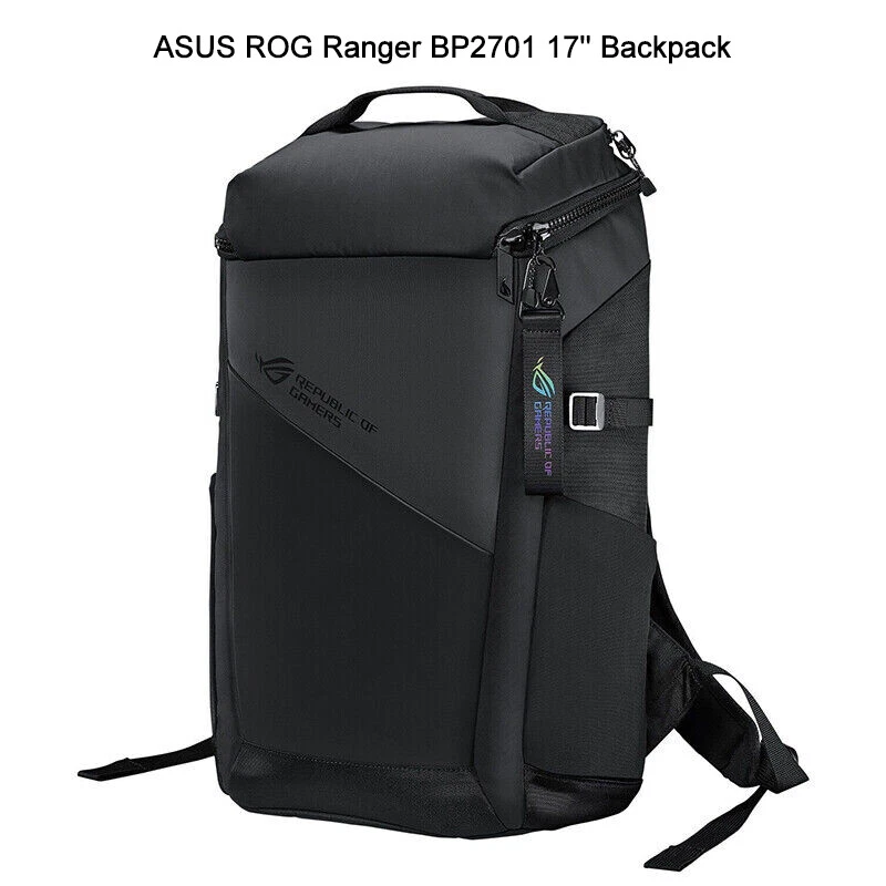 Mochila de viaje ASUS ROG Ranger BP2701 17" 15,6"" Notebook Laptop Bolso de mano Foto 1 de 4