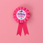 Baby Girl Birthday Princess Badge Pin