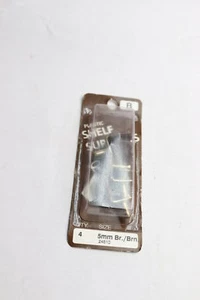 (4-Pk) Midwest Fastener Shelf Supports Plastic Brown 5mm 24510 - Picture 1 of 3