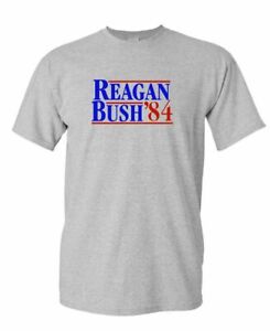 v2 REAGAN BUSH '84 - Clean Retro Republican President - Unisex T-Shirt