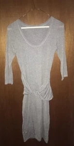 NWOT Rachael Roy Gray Twisted Belt Dress Size XS - Picture 1 of 1