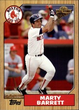 2005 Topps All-Time Fan Favorites Baseball Card #101 Marty Barrett