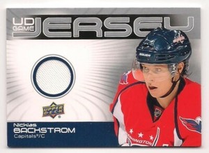 Nicklas Backstrom 10-11 Upper Deck 2 UD Game Jersey Game Used Jersey