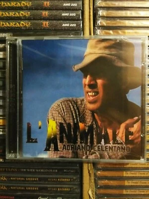 ADRIANO CELENTANO / L'animale  CD IMPORT 2008 New Sealed 2 DISCS - Imagem 1 de 2
