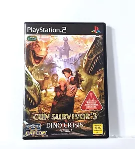 Gun Survivor 3 Dino Crisis Biohazard Playstation 2 PS2 Japan Japanese Import - Picture 1 of 5
