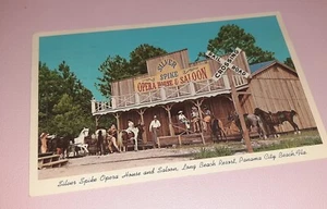 Silver Spike Opernhaus Saloon Cowboy Long Beach Resort Panama City FL Postkarte - Bild 1 von 3