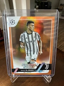 2022/23 Topps UEFA Club Competitions MARCO DA GRACA ORANGE FOIL 25/25 #101 - Picture 1 of 3
