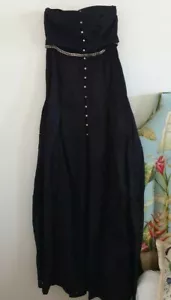 Sass Bide Black long dress size 10 - Picture 1 of 5