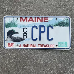 Original US Auto Kennzeichen Nummernschild USA 🇺🇸 Maine - Bild 1 von 5