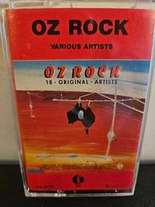 OZ ROCK Various Artists 1984 CASSETTE TAPE POP ROCK INXS COLD CHISEL - Picture 1 of 5