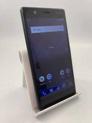 Nokia 3 TA-1020 Black Unlocked 16GB 5.0" 8MP 2GB RAM Android Smartphone Cracked - Image 1 of 4