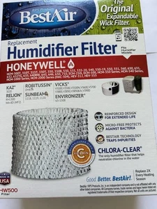 New Best Air Replacement Humidifier Filter. Honeywell A. Chlora-Clear  - Picture 1 of 3