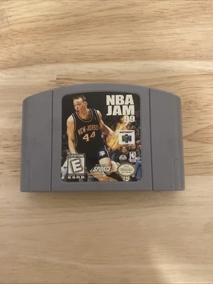 NBA Jam 99 Nintendo 64 N64 Game Cartridge TESTED - Image 1 of 3